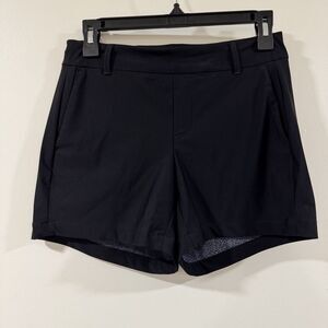 SPANX Polished Black Shorts Women's XS Pull On Every Day Capsule Minimalist Golf